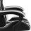 Silla gaming vidaXL Louren cuero sintético ergonómica reclinable 35x41cm blanca y negra