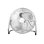 Ventilador Emerio FN-114309 50W Inclinable 3 Velocidades Acero Inoxidable 30cm