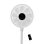 Ventilador de pie HTW VP-25YM 25W Motor DC 6 velocidades Pantalla Digital Blanco