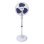 Ventilador Svan SVP401600MOBA 40W 3 Velocidades Oscilante Mando a Distancia Azul/Blanco