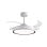 Ventilatore da soffitto Bel Air Riga con 4 pale retrattili, LED, 72W, 6 velocità, telecomando