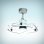 Ventilador de techo Bel Air Alison DC 30W 3 aspas LED regulable mando 6 velocidades