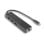 i-tec Advance Slim USB-C Hub 3 porte USB 3.0 + adattatore Gigabit Ethernet, nero