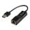 Adaptador USB 2.0 Fast Ethernet i-tec Advance 100 Mbps Negro compacto