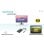 Adattatore video i-tec USB-C Dual DisplayPort 8K/30Hz o 2x 4K/60Hz Nero