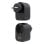 Multipresa da parete AISENS PRPW1P-032C con presa USB-C PD3.0 da 20 W, USB-A QC3.0 da 20 W e Schuko, nera