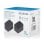 AISENS GaN Universal-Reiseadapter 2xUSB-A QC3.0 2xUSB-C PD3.0 25W Schwarz