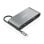 AISENS ASUC-8P010-GR Dock USB-C 8-em-1 com HDMI 4K, PD 100W e Gigabit LAN Alumínio