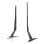 AISENS SOSTV-113 Suporte de Mesa com Ajuste de Altura para Monitor/TV 32-80” VESA 800x500mm Máx.50kg