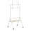 Soporte de suelo Aisens STS86TWM-048 para TV 37-86?, acero, madera, ajuste altura, ruedas