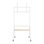Soporte de suelo Aisens STS86TWM-048 para TV 37-86?, acero, madera, ajuste altura, ruedas