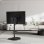Soporte TV AISENS con ruedas, para 37-86”, acero, ajuste vertical y bandeja DVD