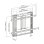Soporte de pared Aisens contrapeso para TV/monitor 70-100? VESA 800x600mm ajuste altura