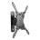 Soporte Monitor/TV AISENS WT42T-017 Giratorio Inclinable 20kg 13-42? Acero Negro