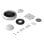 Câmara Ubiquiti AI 360 Dome PoE 4MP 1.8mm Visão 360° Exterior IPX4 IA IR
