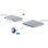 Câmara Ubiquiti AI 360 Dome PoE 4MP 1.8mm Visão 360° Exterior IPX4 IA IR