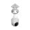 Câmara de segurança exterior Ajax AJ-TURRETCAM-5-0400-W 5MP 4mm IR50m PoE com microfone IP65
