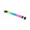 Câble d'extension Lian Li PW8-1W-CPU 2x8 broches ARGB 260 mm mâle/femelle en silicone TPE