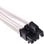Câble PCIe Corsair CP-8920252 Premium gainé blanc 0,65 m, lot de 2 triple couche