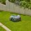 Corta-relva robótico Gardena Smart SILENO Free 800 m², cinzento, com tecnologia sem perímetro e GNSS, disco duplo