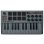 Tastiera MIDI USB Akai MPK Mini MK3 grigia a 25 tasti con pad e controlli rotativi
