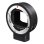 Adaptador de objetiva Sigma SA para montagem Sigma L preta para compatibilidade com Canon