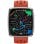 Amazfit Active 2 Square Premium NFC Smartwatch 1.75" AMOLED Zafiro GPS Plata con 2 Correas