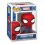 Figurine de collection Funko Spider-Man Marvel en vinyle multicolore 94 mm, boîte à fenêtre