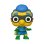Funko Fallout Boy Die Simpsons mehrfarbige Vinyl-Sammelfigur 9,65 cm