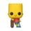 Figura coleccionable Funko Bart Simpson vinilo multicolor 89mm licencia Los Simpsons