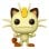 Figurine de collection en vinyle Funko Meowth Pokémon 82,5 mm multicolore