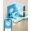 Oneisall Comedero Automático Doble para Gatos y Perros 3.5L con WiFi Control App Programable