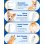 Tondeuse pour animaux Oneisall, lames blanches en acier/céramique, 4 accessoires, 2 vitesses
