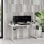 SENSE7 Nojo Escritorio Regulable Eléctrica con Motor 140x70 Blanco