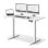 Escritorio Sense7 NOJO 120x60cm ajustable eléctrico 70kg acero MDF silencioso 3 memorias