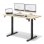Escritorio Sense7 NOJO 120x60 cm eléctrico con altura ajustable, 70 kg, gestión de cables