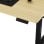 SENSE7 Nojo Escritorio Regulable Eléctrica con Motor 140x70 Blanco/Marrón claro