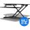 Convertidor de escritorio Sense7 Altura regulable 12,5-49cm Acero 2 niveles MDF 13kg