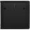 Armario rack Lanberg WF01-6612-10B 12U Mural 19" 60kg Cristal Templado Negro Autoensamblable
