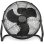 Ventilador ProfiCare PC-VL 3067 WM 50cm 120W Retro Silencioso Negro