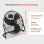 Ventilador ProfiCare Retro XL 45cm 100W Ultra Silencioso 3 Velocidades