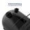 Ventilateur de table oscillant en métal ProfiCare VL 3063 BK 30 cm 35 W 3 vitesses