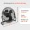 Ventilador de pie ProfiCare VL 3065 WM 100W 40cm Retro Silencioso Metal