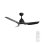 Ventilador Techo Universal Blue ALISIOS DC 132cm 26W LED 20W Control Remoto Negro