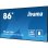 Monitor de señalización digital iiyama 85.6? 4K UHD IPS 500 nits Android 11 4GB/32GB