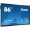 Pantalla interactiva iiyama PROLITE TE8614MIS-B2AG 86? 4K 50 puntos táctiles Android 13 WiFi