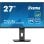 Moniteur iiyama ProLite XUB2763QSU-B1 27 pouces QHD 100 Hz IPS Eye Safe Hub USB à hauteur réglable
