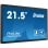 Écran tactile interactif iiyama TW2223AS-B2 21,5 pouces Full HD 10 points avec Android 12 Wi-Fi