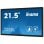 Écran tactile interactif iiyama TW2223AS-B2 21,5 pouces Full HD 10 points avec Android 12 Wi-Fi