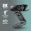 NGS XpressCam 720 Webcam 2K 2560x1440/5Mpx/Microfone Multidirecional/Filtro de Privacidade/Base Ajustável